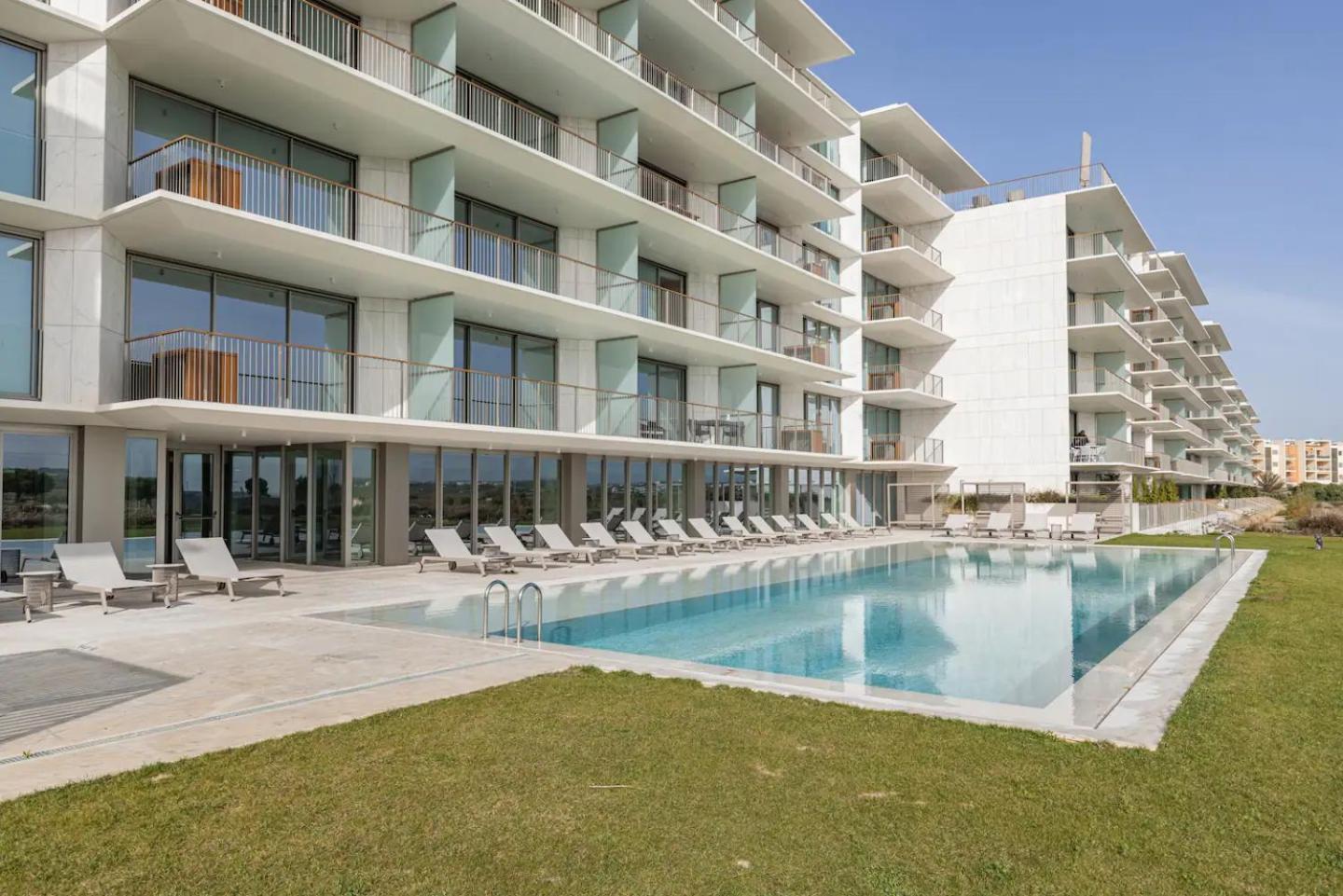Bayline- Beachfront And Pool Armação de Pêra 外观 照片
